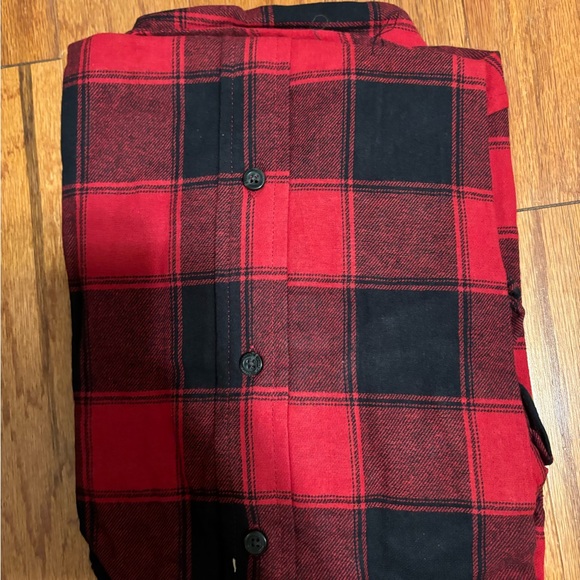 CHAPS‎ buffalo plaid men’s shirt sz small NWT - Picture 3 of 4